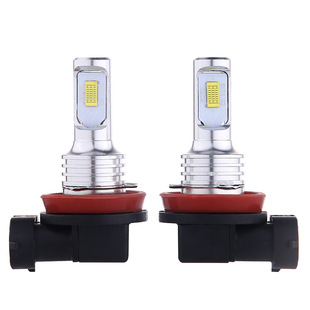 Golden light ice blue white light H11 H8 80W 3570 CSP car LED decoding fog light motorcycle bulb