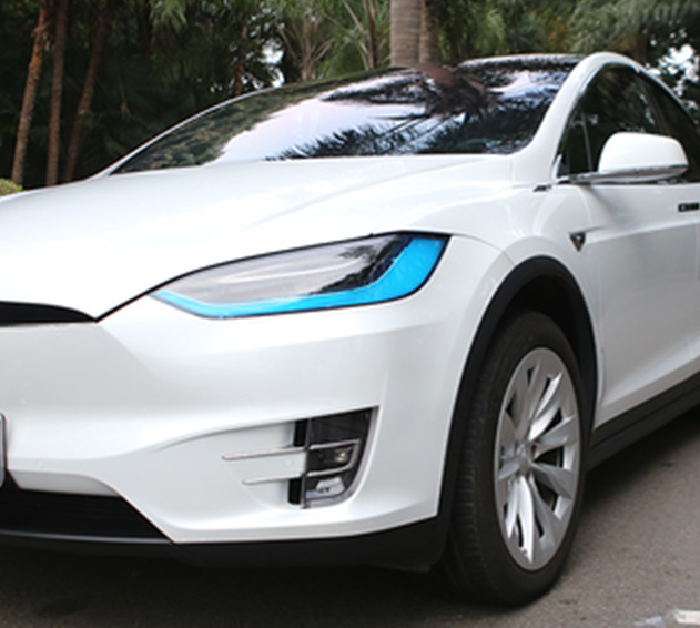 Película de cambio de color para luces diurnas de Tesla MODEL X/S, película para faros delanteros, película protectora antiarañazos, modificación.