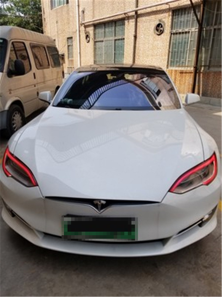 Película de cambio de color para luces diurnas de Tesla MODEL X/S, película para faros delanteros, película protectora antiarañazos, modificación.