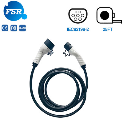Protessional factory FSR EV 16A 1phase Type2-Type2 IEC62196|ms