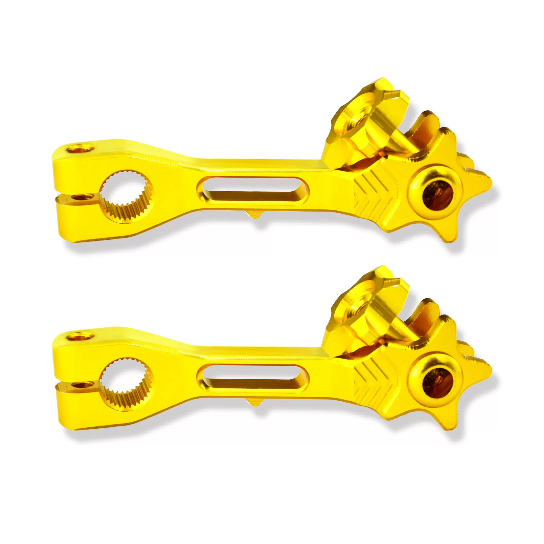 摩托车越野车改装配件 CNC五角星后刹车摇臂 适用所有车型