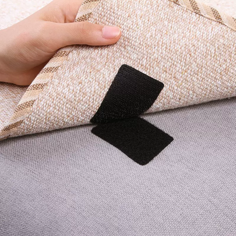 勾毛沙发固定器隐形粘胶无针器沙发垫防滑（一包5对装）方形