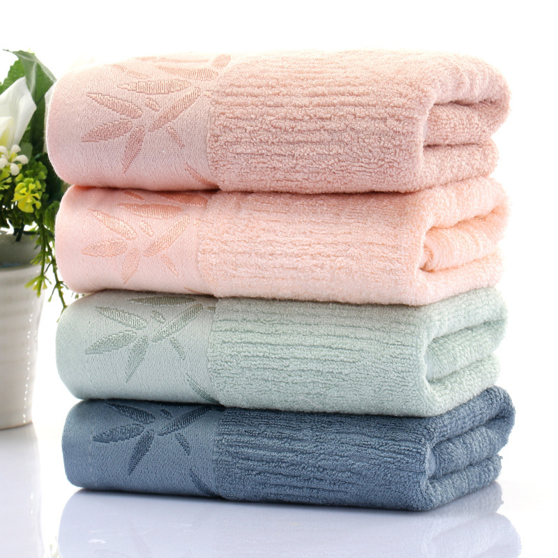 Bamboo Fiber Towel Wholesale Embroidered Gift Bamboo Fiber Towel Embroidered Bamboo Fiber Broken Water Absorbent Towel Face Towel