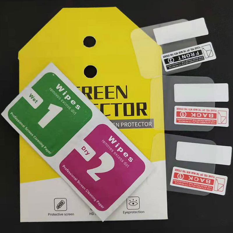 3 bare pieces + wet and dry package + packing box