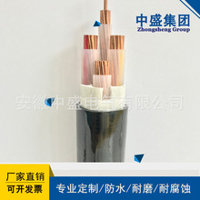 安徽天长市中盛电缆阻燃电力软电缆ZR-YJVR 3*6+1*4