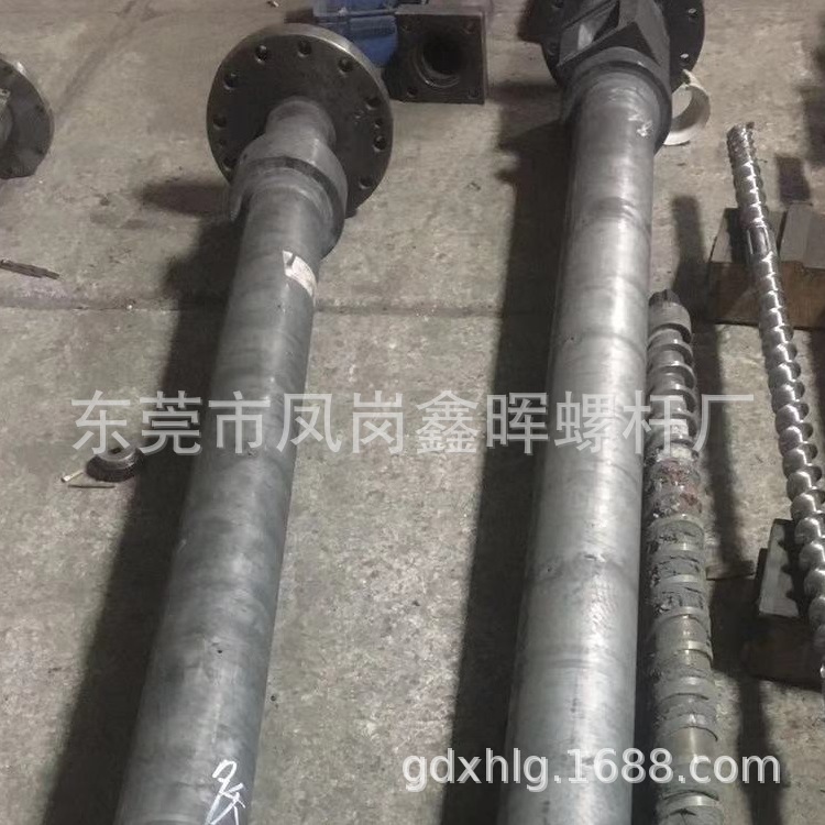 厂家直销广东螺杆供应 修复挤出螺杆料筒 东莞螺杆厂家凤岗螺杆厂