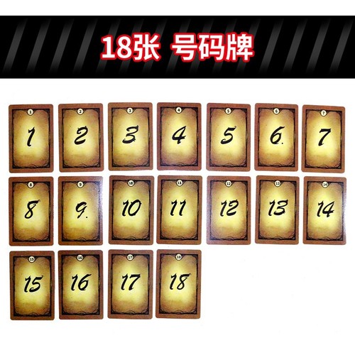 Official Werewolf Portable Pocket Version Board Game Card Game Werewolf Desk Game Playing Card Portable Werewolf