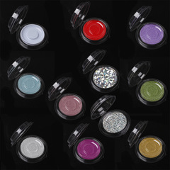 批發免膠睫毛包裝盒假睫毛分裝盒全透明新料睫毛盒圓形睫毛收納盒