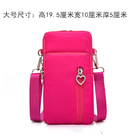 Bolso del teléfono móvil al por mayor crossbody de las mujeres nuevo monedero coreano mini Bolso pequeño bolso vertical deportes brazo bolsa Halter image 19