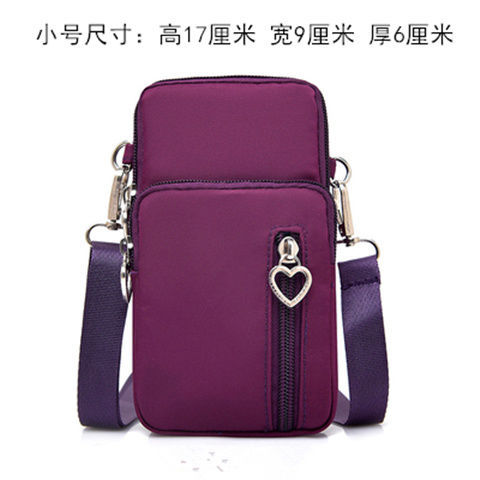 Bolso del teléfono móvil al por mayor crossbody de las mujeres nuevo monedero coreano mini Bolso pequeño bolso vertical deportes brazo bolsa Halter image 23