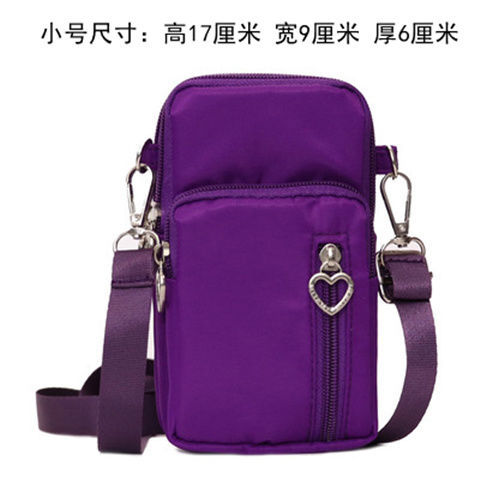Bolso del teléfono móvil al por mayor crossbody de las mujeres nuevo monedero coreano mini Bolso pequeño bolso vertical deportes brazo bolsa Halter image 25