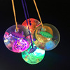 Flashing elastic crystal, toy for jumping, 5.5cm, wholesale