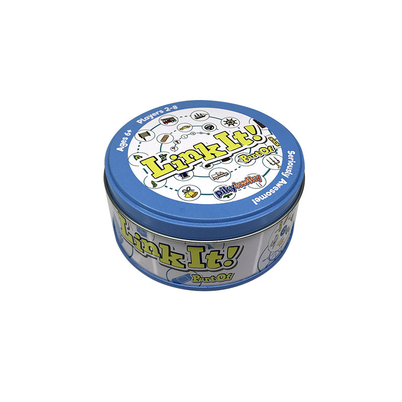 Juguetes para niños latas redondas de hierro creativas embalaje de regalos caja de hierro universal dulces latas redondas