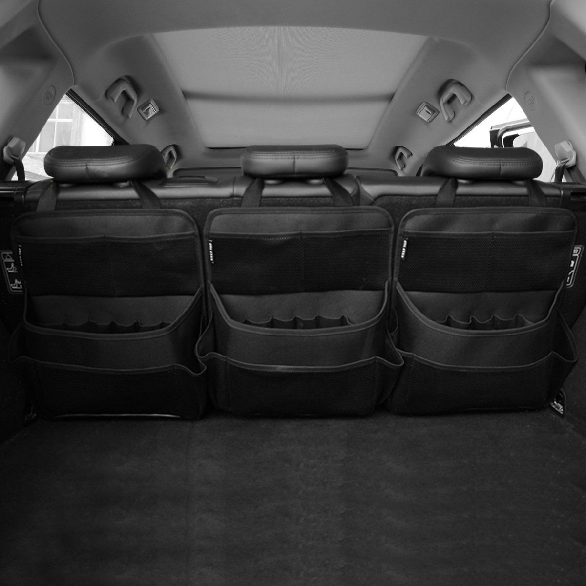 Directo de fábrica bolsa red almacenamiento maletero del coche engrosada instalación conveniente Universal Caja De Almacenamiento Al Por Mayor