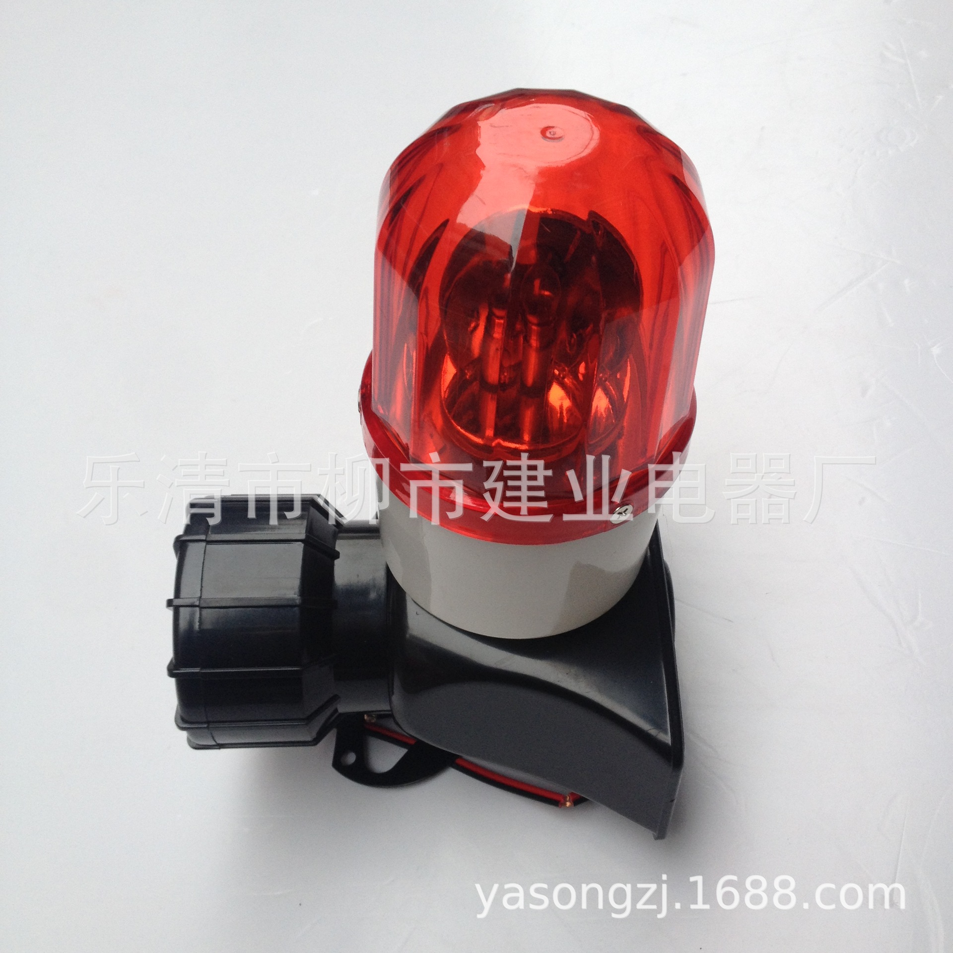 BJ-60A+1101一体式声光电子蜂鸣报警器工业消防报警器60W 380V