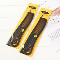 Black plastic comb, hairdressing combed, hair comb, hairdressing two -piece set of heat -resistant anti -static electrical hair combing manufacturers wholesale