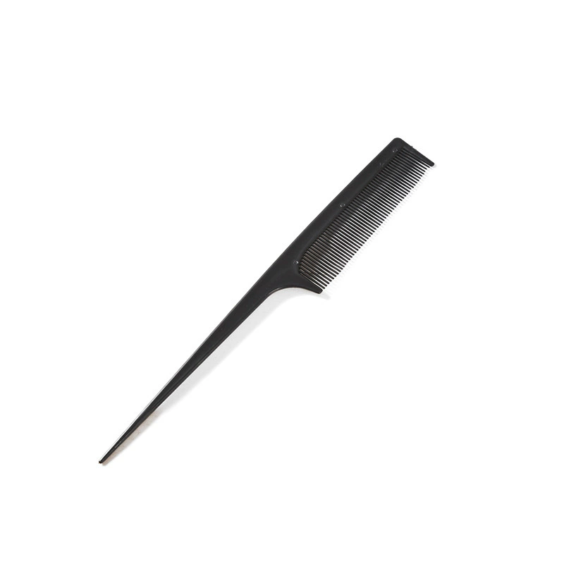 Black plastic comb, hairdressing combed, hair comb, hairdressing two -piece set of heat -resistant anti -static electrical hair combing manufacturers wholesale