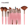 Factory direct selling Maange Magani 18 makeup brush set multi -color beauty choice tool cross -border hot sales