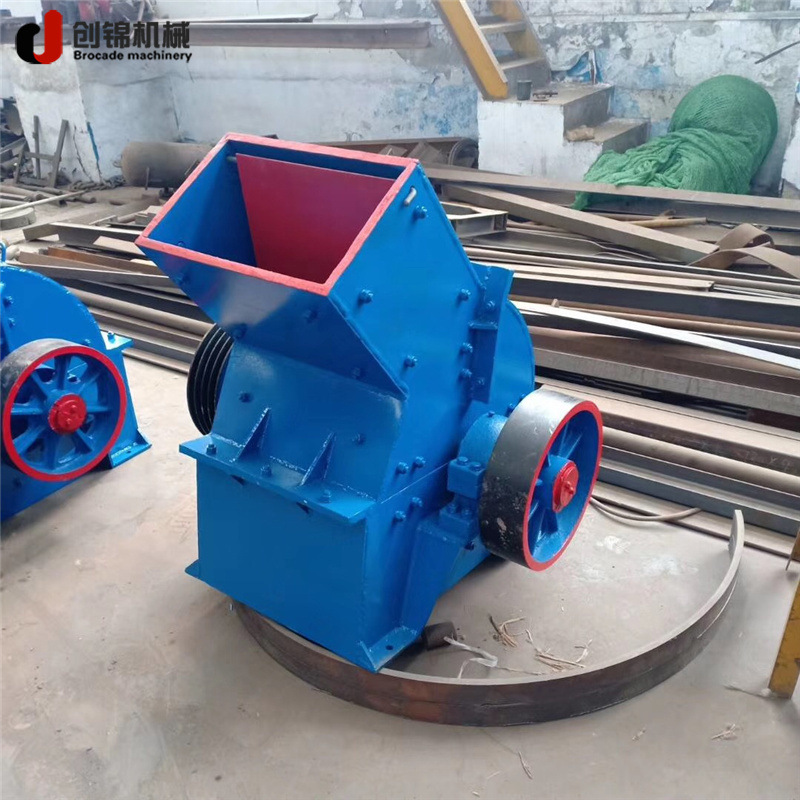 产地货源小型锤式破碎机 400x300锤破机 小型破石碎石机