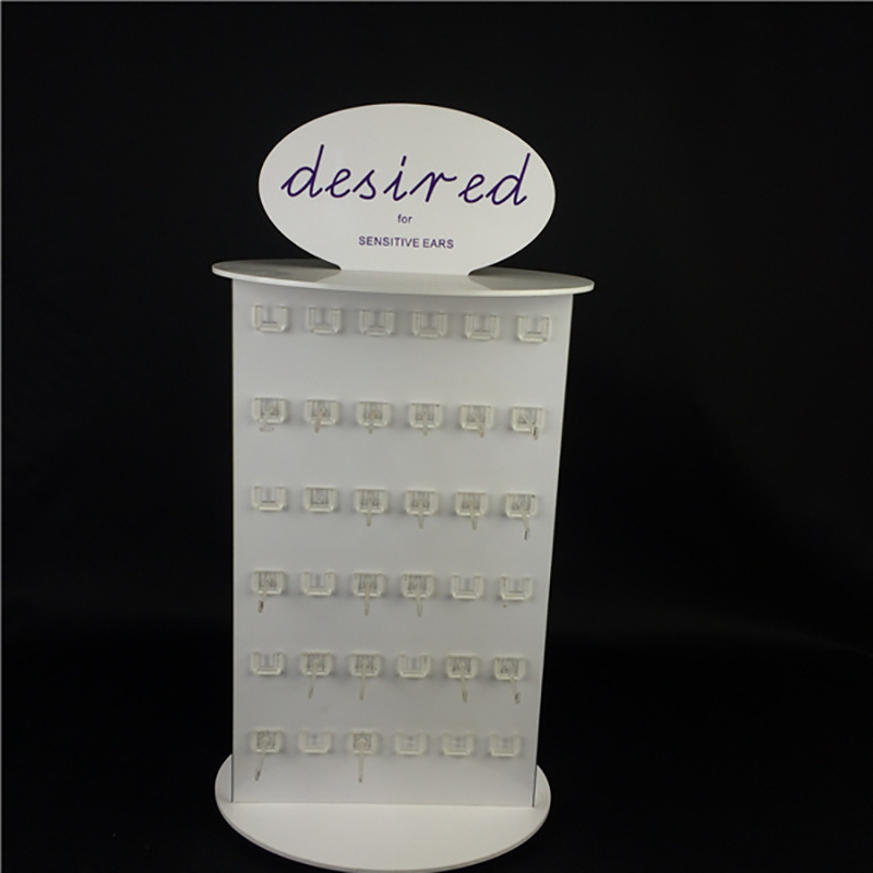 工厂批发商超商品陈列架专卖店桌面饰品挂架商品陈列架旋转收纳架