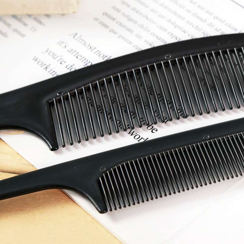 Taobao подарок черная пара гребень для волос черная pointed tail гребень для выпрямления волос набор из двух штук термостойкий и антистатический