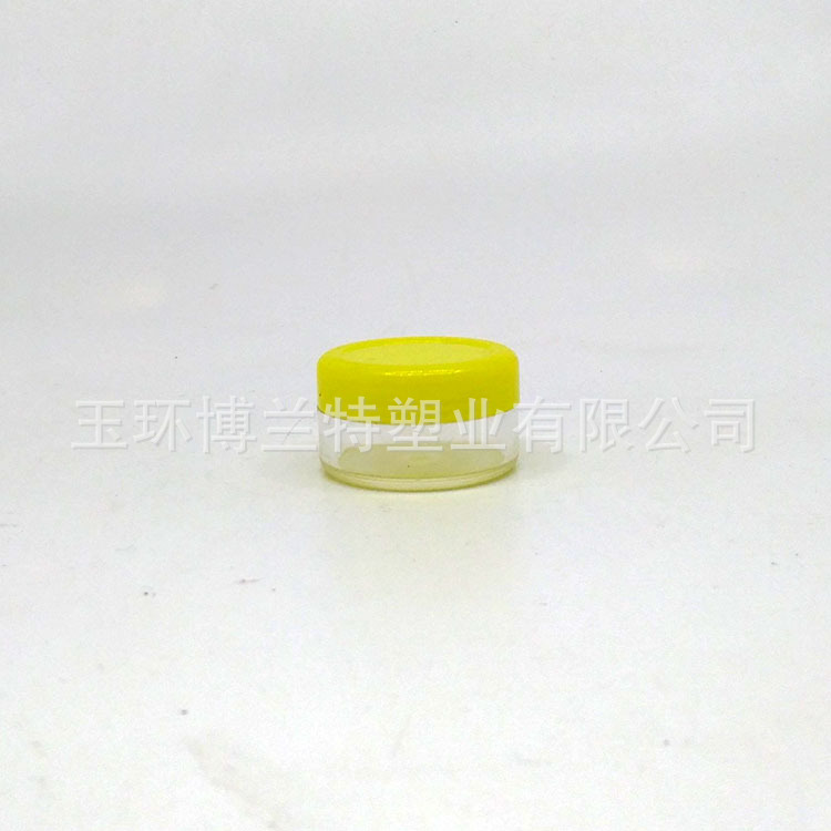 低价销售 精美10g PS膏霜盒 面霜眼霜 试用装化妆品塑料瓶可印刷