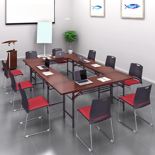 Training chair, negotiation chair, stackable meeting chair, reception chair, household dining chair, backrest chair, comfortable long-lasting sitting mahjong chair