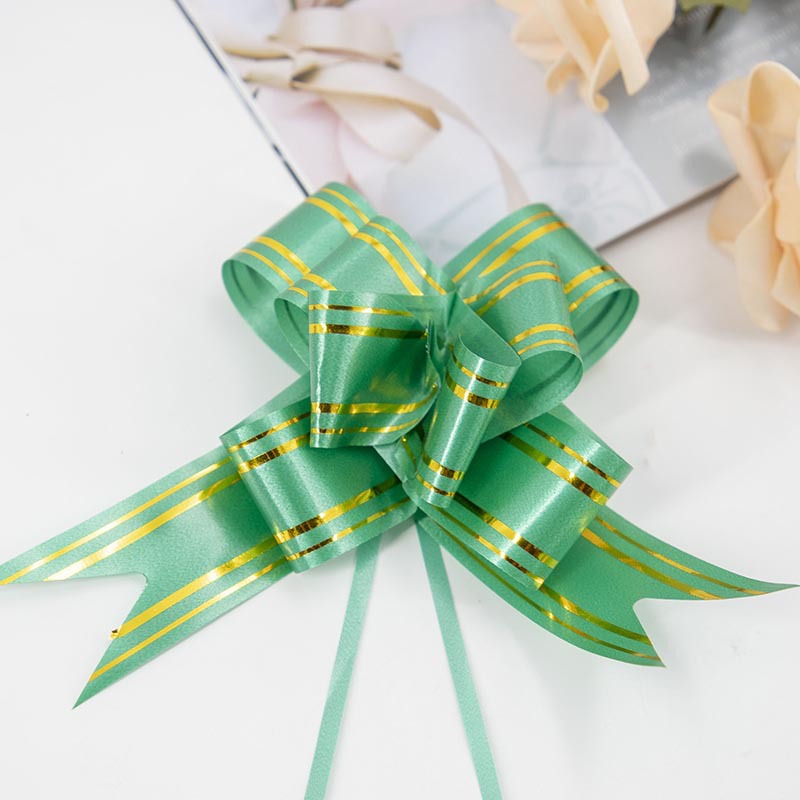 30mm borde dorado Garland paquete verde oscuro
