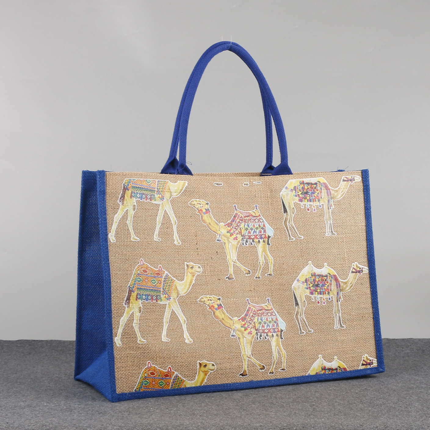 现货亚麻布袋子购物袋复古加厚亚麻袋文艺风布包装袋