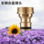 全铜花园台盆内外牙铜接头