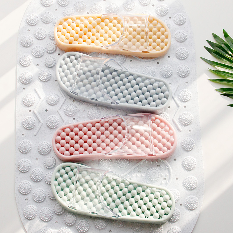 Factory wholesale free shipping shoes women's summer bathroom bath men's indoor home non-slip couples home massage slippers