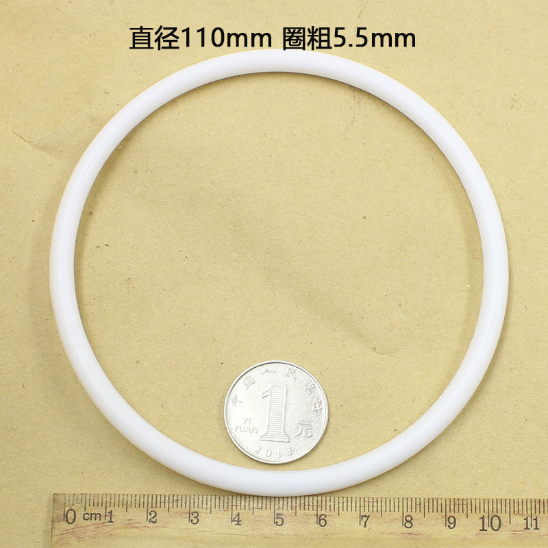 Diy boda sueño colector plástico blanco anillo diámetro del alambre PP material de protección del medio ambiente 50-350mm