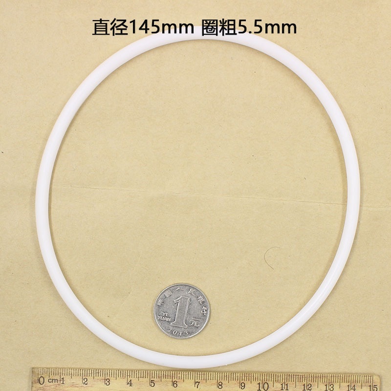 Diy boda sueño colector plástico blanco anillo diámetro del alambre PP material de protección del medio ambiente 50-350mm