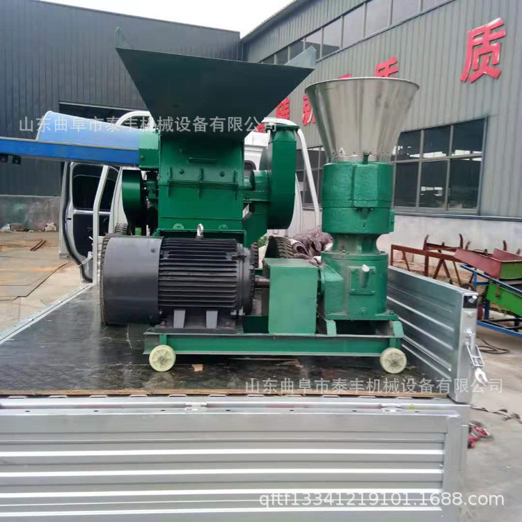 干湿两用秸秆揉碎机 羊饲料碎草机 养殖饲料铡草揉搓粉碎机