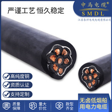 TRVV高柔性拖链线缆12/16芯拖链用电缆0.2/0.5平方耐弯曲阻燃电缆