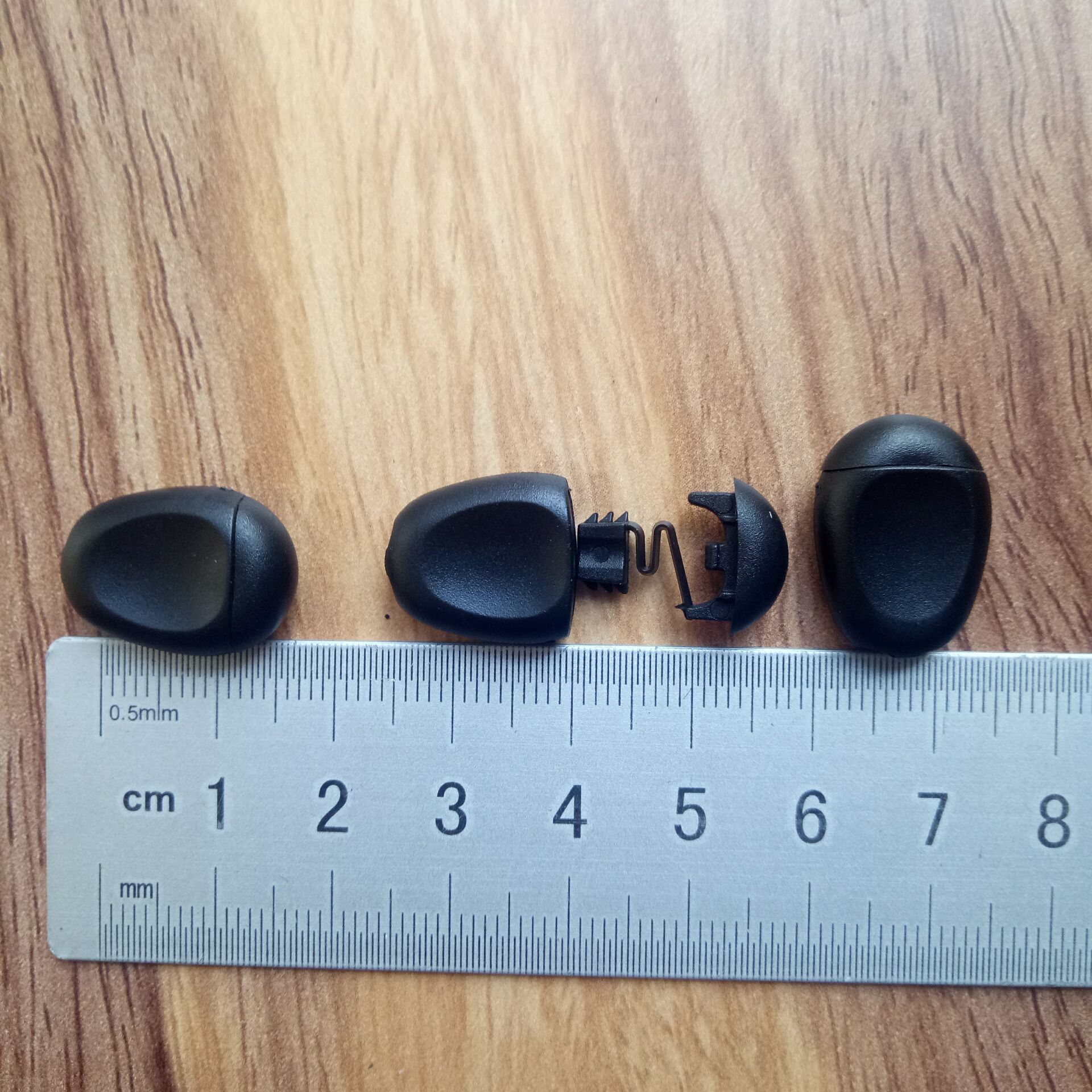 厂家直销高质量pom材质扁的塑料带盖吊钟 量大包邮