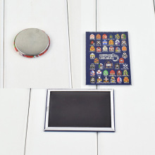 马口铁冰箱贴金属卡通风景纪念收藏品 画板贴圆形方形尺寸文创跨