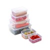 Plastic square lunch box, storage box, cooled kitchen