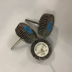 跨境新款 T形砂布磨頭 帶柄砂布葉輪  T型頁輪打磨頭（30*10*3）