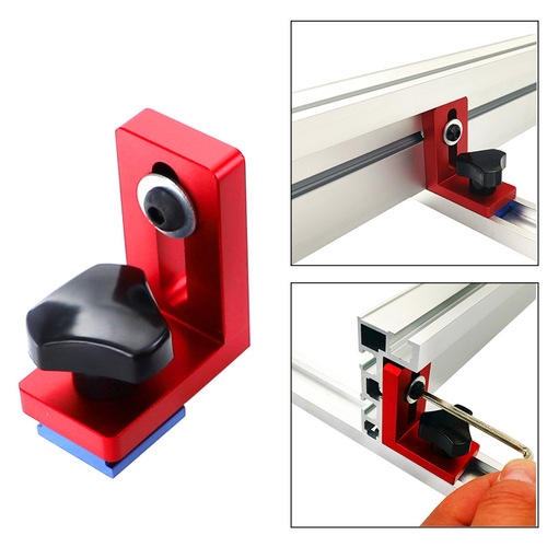 Backer fixed connector type 30/45 chute slide accessories ruler guide rail fixing aluminum alloy