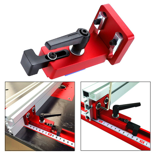 Backer fixed connector type 30/45 chute slide accessories ruler guide rail fixing aluminum alloy