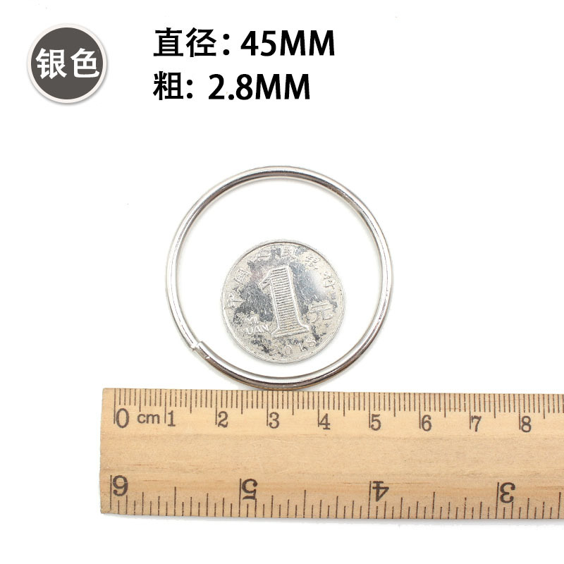 Accesorios de ropa hechos a mano DIY Dream Catcher material galvanoplastia plata oro hierro anillo círculo en stock