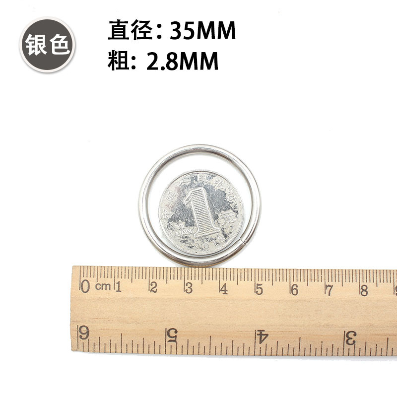 Accesorios de ropa hechos a mano DIY Dream Catcher material galvanoplastia plata oro hierro anillo círculo en stock