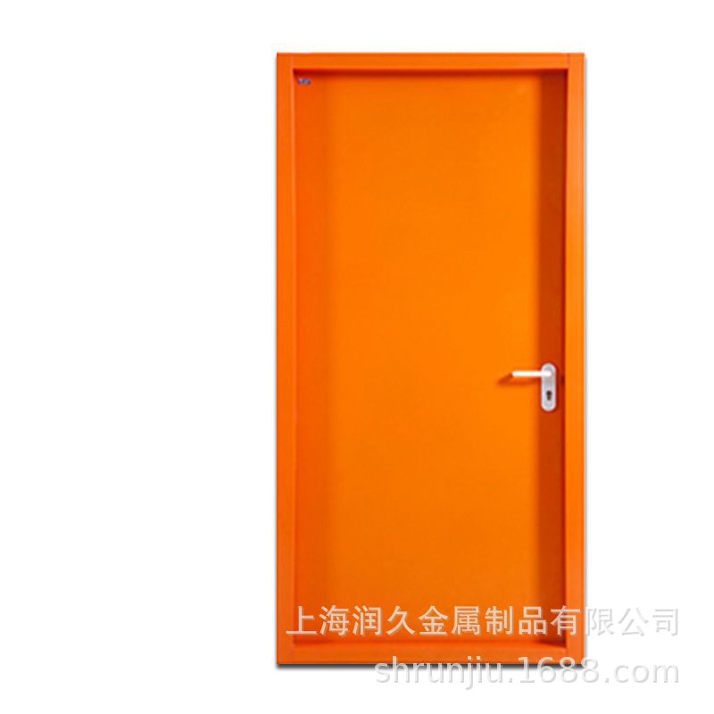 美标UL钢质防火门单开双开钢制防火门钢质带玻璃防火门消防门