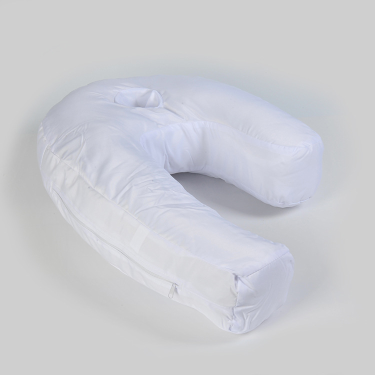 Pregnant Women's Waist Pillow U-Shaped Pillow Side Sleeping Pillow Pillow Pregnant Women's Pillow Memory Pillow Waist Support Plaid Pregnancy Pillow