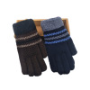 Demi-season knitted warm gloves, wholesale