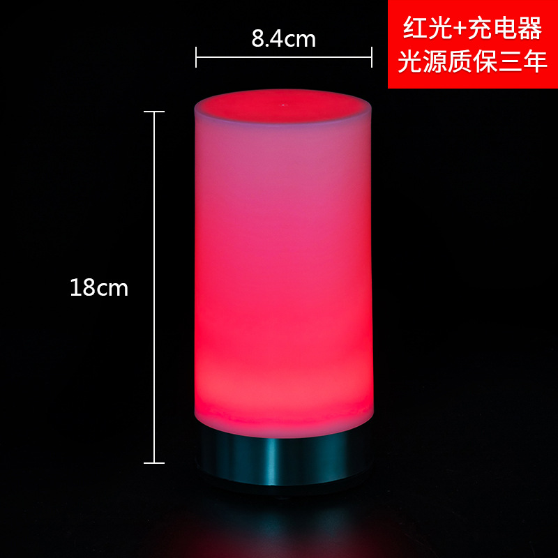 Bar lámpara de mesa LED recargable lámpara de barra resistente a la caída claro bar KTV restaurante lámpara de mesa decorativa vela creativa lámpara de mesa bar