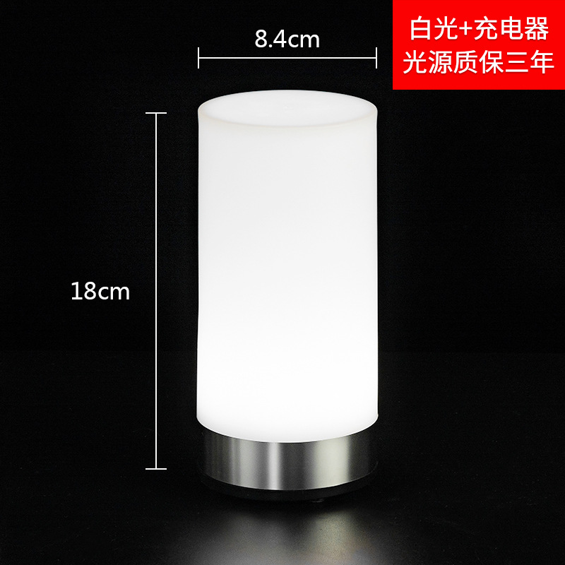 Bar lámpara de mesa LED recargable lámpara de barra resistente a la caída claro bar KTV restaurante lámpara de mesa decorativa vela creativa lámpara de mesa bar