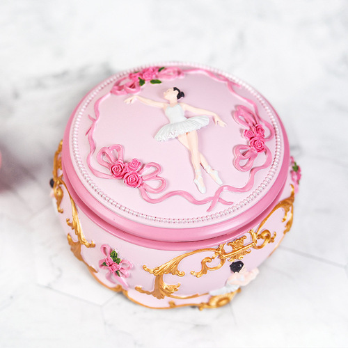 Ballet Music Box Rotating Dancing Girl Music Box Sky City Creative Birthday Gift for Children Christmas