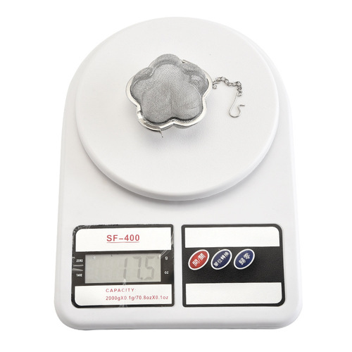 304 stainless steel plum blossom tea ball tea brewer tea leak filter tea brine filter seasoning ball manufacturer wholesale